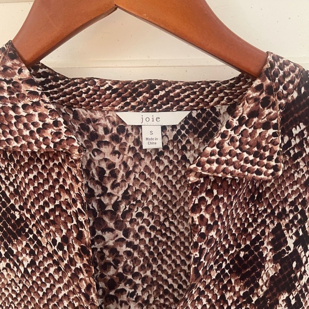 Joie Snake Print Dress - Picture 2 of 4